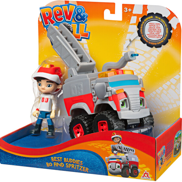 

Игровой набор Rev&Roll Рев та Рамбл Best Buddies Бо та Спрітцер (EU881730)