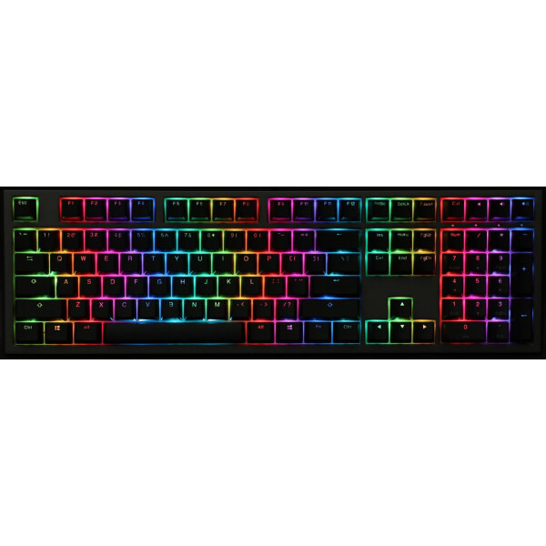 

Клавиатура Ducky Shine 7 Cherry Silent Red RGB UA Grey/Black (DKSH1808ST-SURALAHT1)