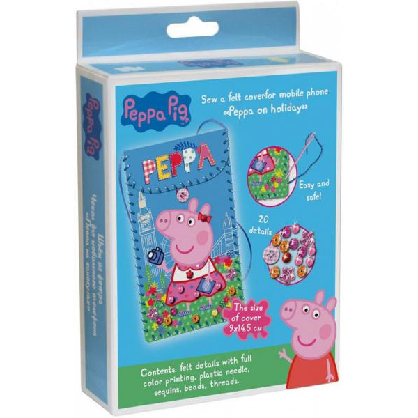 

Шьем чехол для мобильного телефона Peppa Pig Пеппа на каникулах (119843)