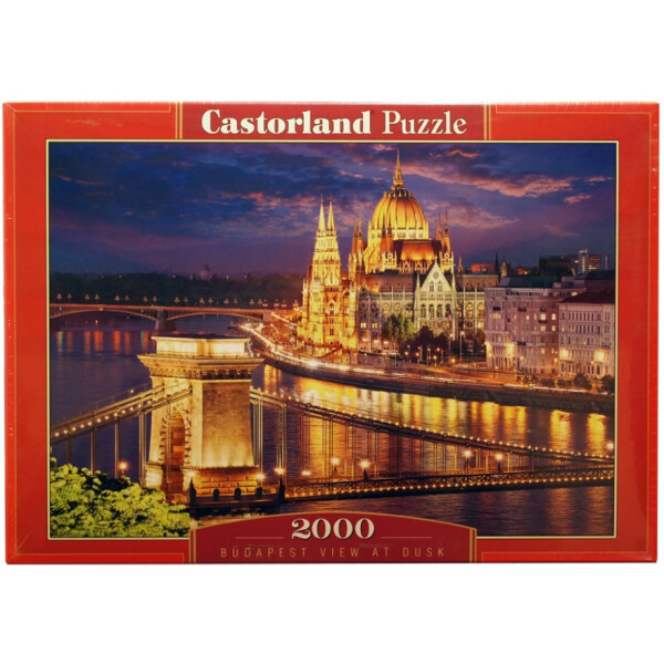 

Пазлы Castorland "Панорама Будапешта в сумерках " 2000 эл. (С-200405)