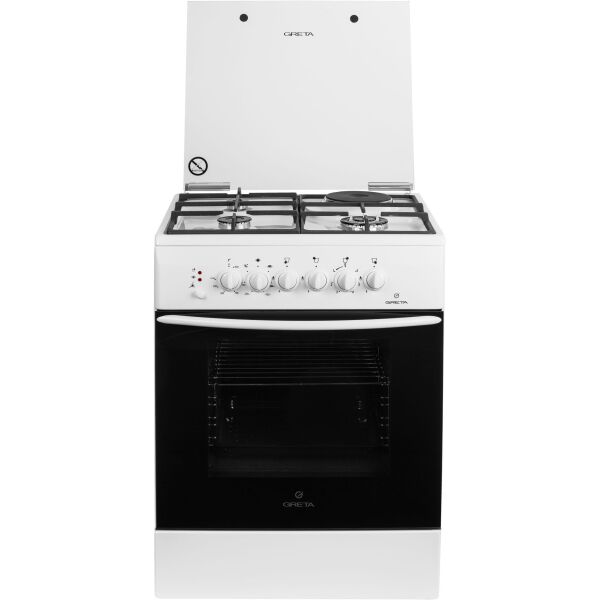 

Плита комбинированная Greta 600-ГЕ-00А WC / KE 6702 CG 18 (W)