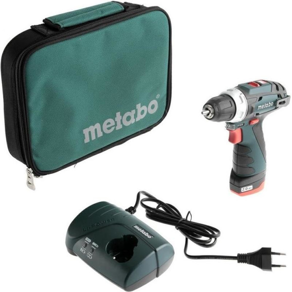 

Дрель-шуруповерт Metabo PowerMaxx BS в сумке (600079500)