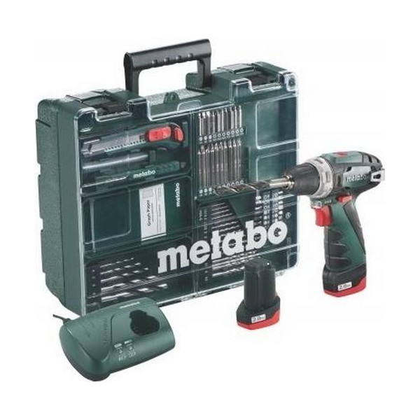 

Дрель-шуруповерт Metabo PowerMaxx BS Basic Mobile Workshop