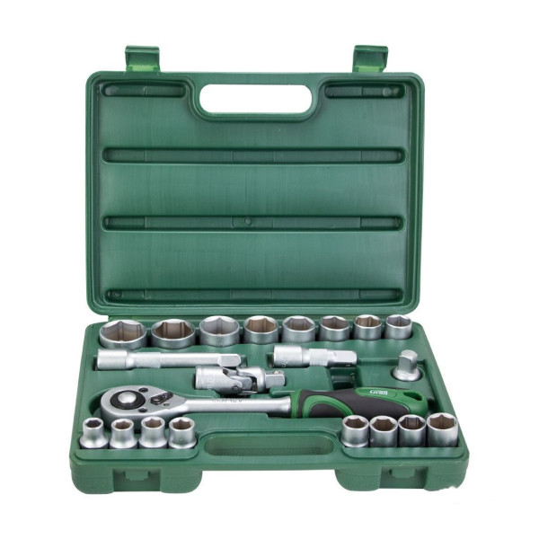 

Торцевая головка Grad 1/2" 21 шт в кейсе (6004225)