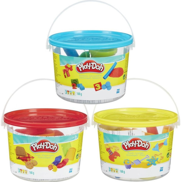 

Пластилин Hasbro Play-Doh Мини-ведерко (в ассорт.) (23414ЕU4/EU4)