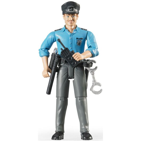 

Фигурка BRUDER полисмена, 11см + аксессуары (60050)