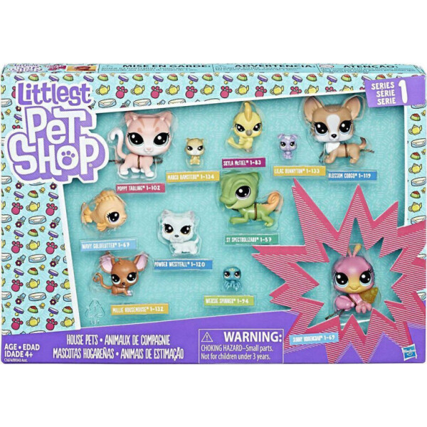 

Набор Littlest Pet Shop зверюшки Eliza Blue и Rad Slopington Hasbro A9396/A7313