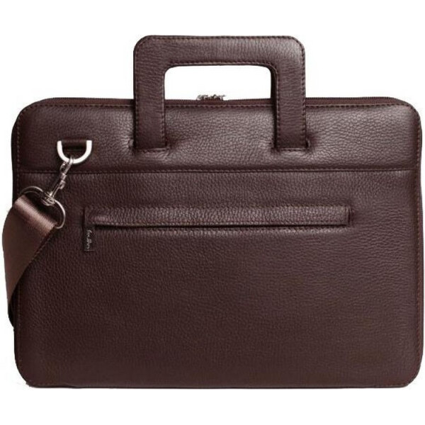 

мужская коричневая кожаная сумка для MacBook 13" Issa Hara «WEALTHY MAN» B13 (12-00)