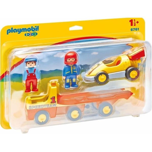 

Конструктор Playmobil Эвакуатор с гоночной машиной (6761)