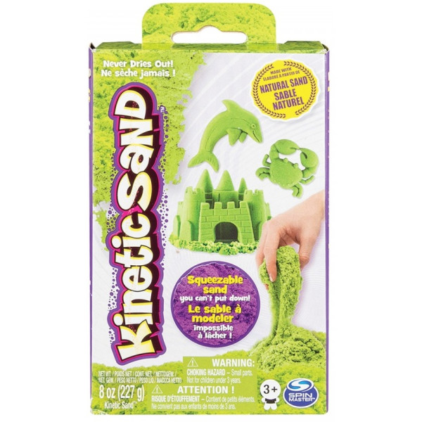 

Набор для творчества Kinetic Sand & Kinetic Rock Кинетический песок "Неон" зеленый (71423G)