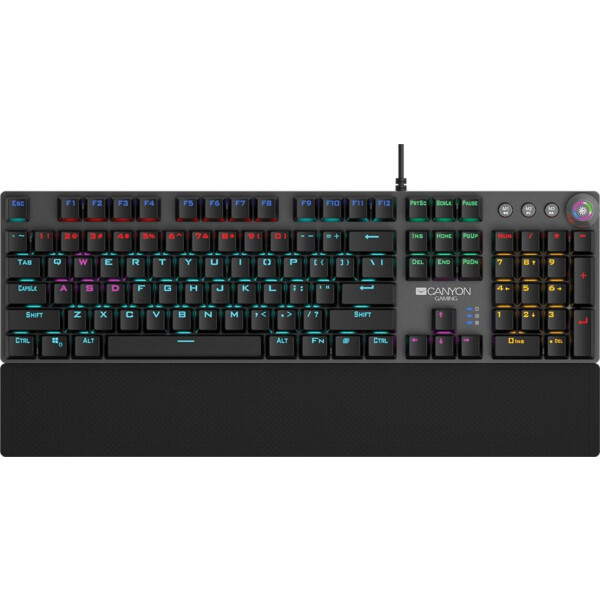 

Клавиатура Canyon CND-SKB7-RU Black USB