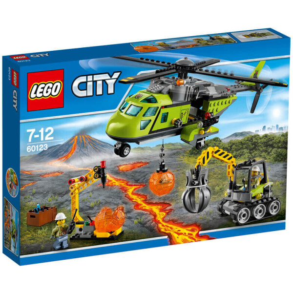 

LEGO City Вулкан: вертолет для доставки (60123)