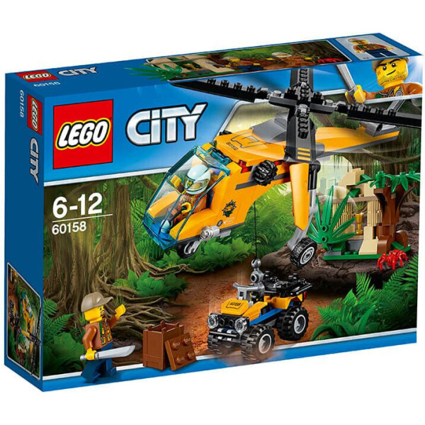 

LEGO City Грузовой вертолёт исследователей джунглей (60158)