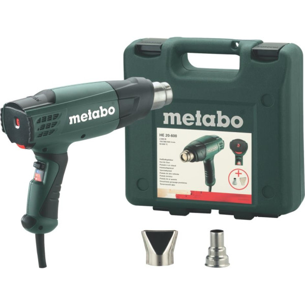 

Строительный фен Metabo HE 20-600 Set (602060500)