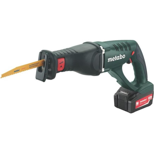 

Сабельная пила Metabo ASE 18 LTX 4.0 Ач (602269610)