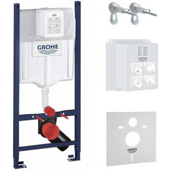 

Инсталляция GROHE Rapid SL 4 в 1 (38840000+40911000+3855800M+37131000), 3884000S