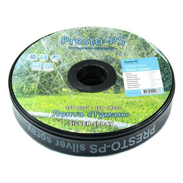 

Presto-PS лента Silver Spray длина 200 м, диаметр 40 мм (603008-5)