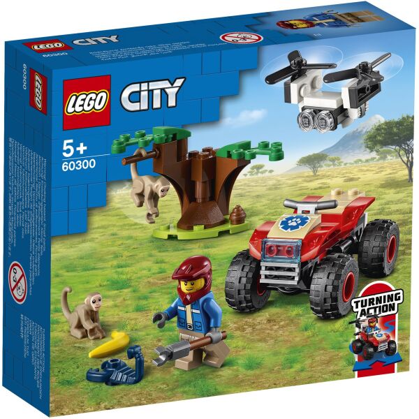 

LEGO® City Спасательный вездеход для зверей (60300)