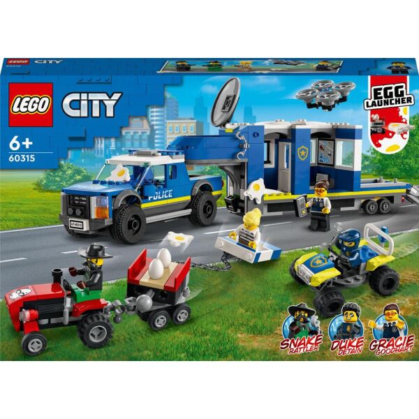 

LEGO® City Полицейский мобильный командный трейлер (60315)