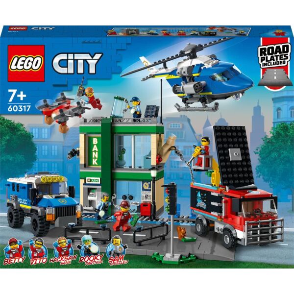

LEGO® City Полицейская погоня в банке (60317)