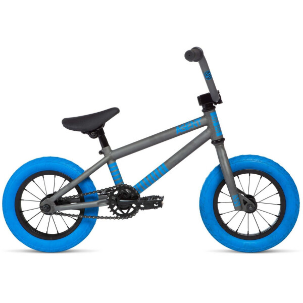 

12" Stolen AGENT 2020 MATTE RAW SILVER W/ DARK BLUE TIRES (SKD-87-36)