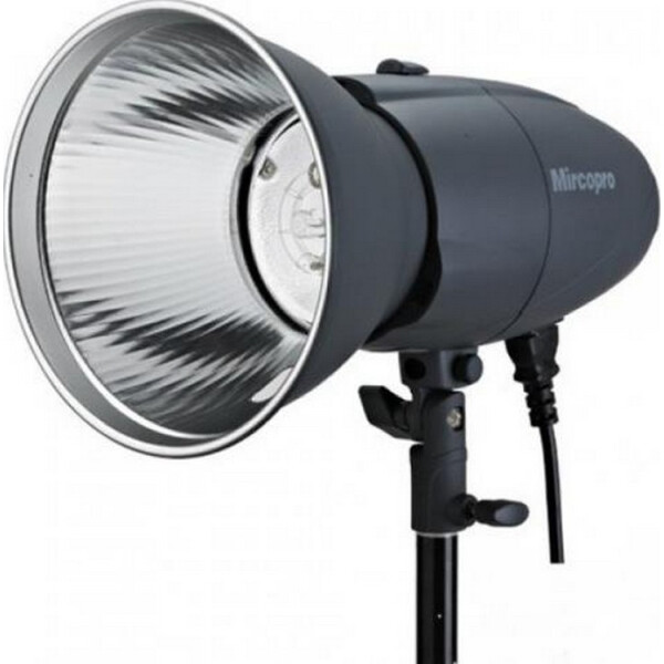 

Студийный свет Mircopro MQ-300S (300Дж) с рефлектором