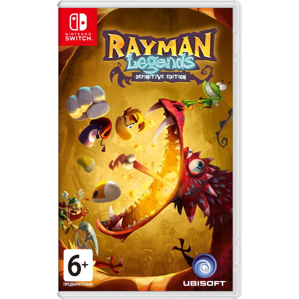 

Картридж с игрой для Nintendo Switch Rayman Legends: Definitive Edition (русская версия)