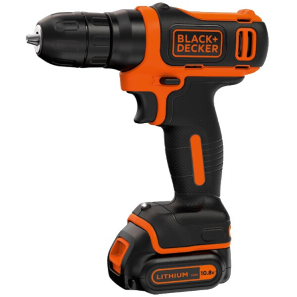 

Дрель-шуруповерт BLACK + DECKER, 10,8 В / 1,5 Ач. BDCD12K