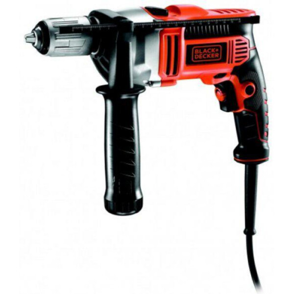 

Дрель ударная BLACK + DECKER, мощность 700 Вт. BDK700K