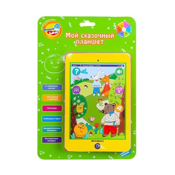 

Игрушка развивающая MOMMY LOVE Планшет Сказочник (HY819-E)