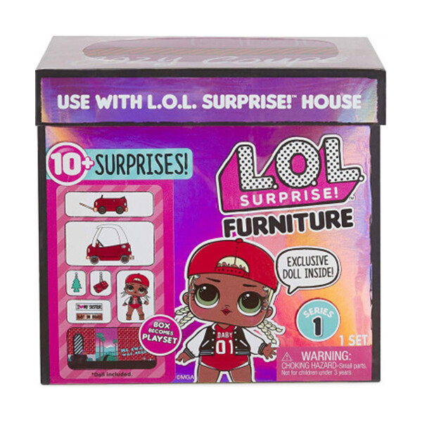

Игровой набор с куклой L.O.L. SURPRISE! - Стильный Интерьер Леди-DJ (564096)