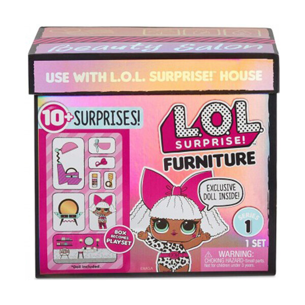 

Игровой набор с куклой L.O.L. SURPRISE! - Стильный Интерьер Дивы (564102)