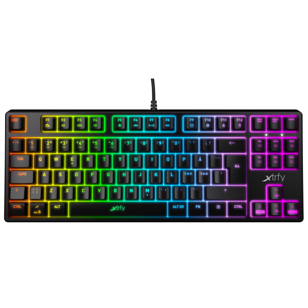 

Клавиатура Xtrfy K4 TKL RGB Kailh Red RU (XG-K4-RGB-TKL-R-RUS)