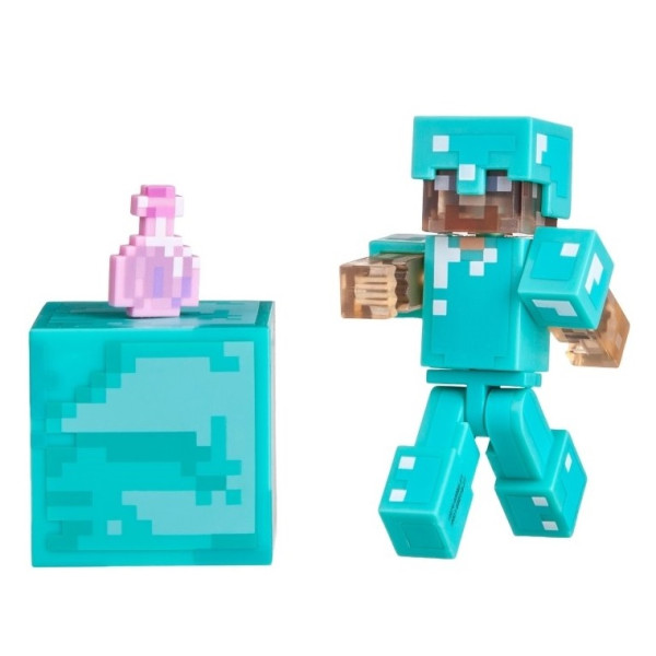 

Игровая фигурка Minecraft Steve with Invisibility Potion серия 4 (19976M)