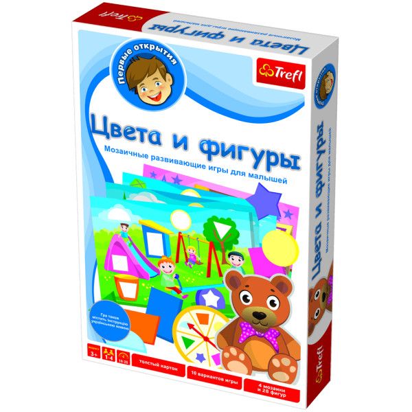 

Настольная игра Trefl Цвета и фигуры (TFL-01106)