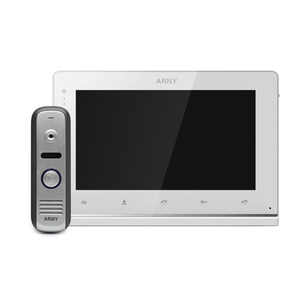 

Комплект видеодомофона Arny AVD-7152 White / Silver