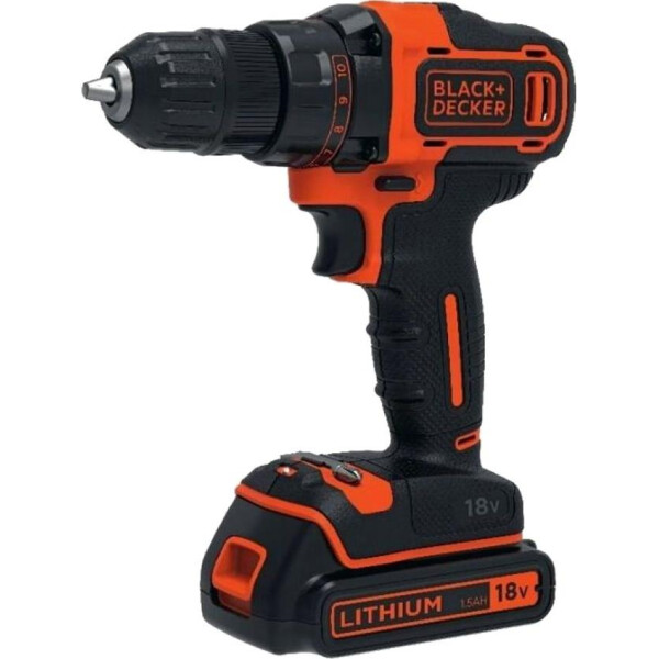 

Дрель-шуруповерт BLACK&DECKER, BDCDD186KB