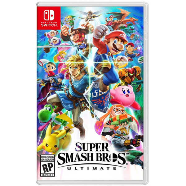 

Диск с игрой для Nintendo Switch Super Smash Bros. Ultimate Limited Edition