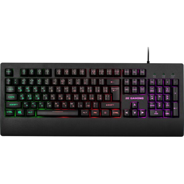 

Клавиатура игровая 2E Gaming KG330 LED USB Black Ukr