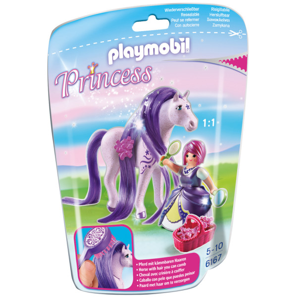 

Конструктор Playmobil Принцесса Виола с лошадью (6167)