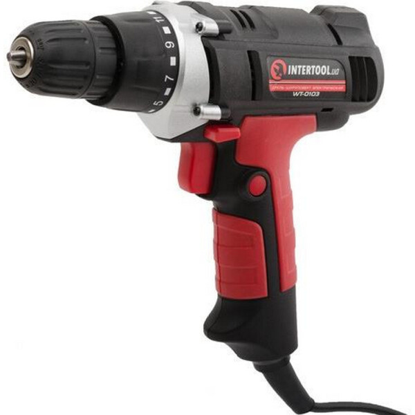 

Шуруповерт INTERTOOL 400 Вт (WT-0103)