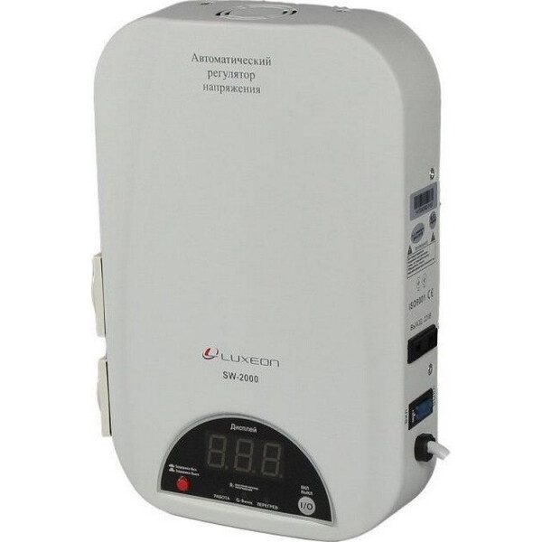 

Стабилизатор напряжения LUXEON SW-3000 белый