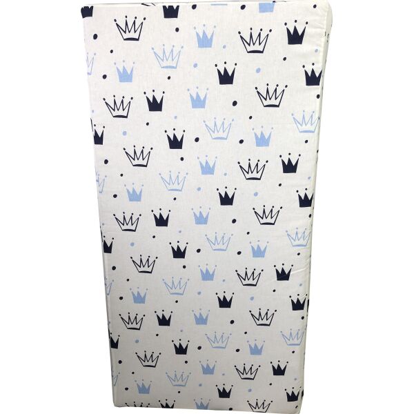 

Матрас детский ортопедический Baby Comfort Соня Total Care кокос 5 слоёв (120*60*6 см) Короны голубые
