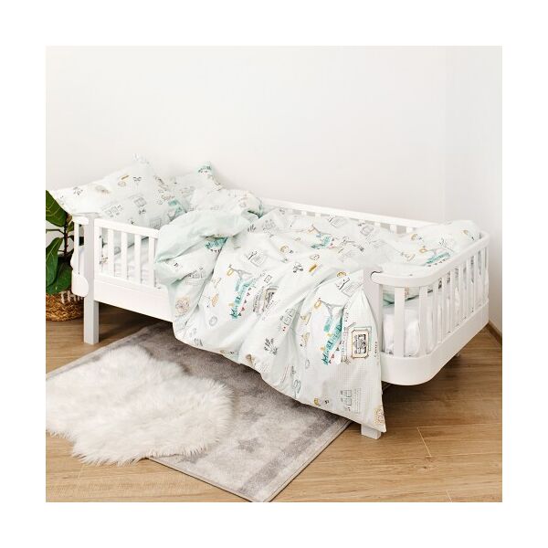 

Комплект постельного белья детский Twins Paris полуторный 1155-TPP-014, mint