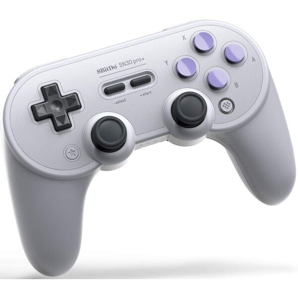 

Геймпад 8Bitdo Sn30 Pro+ Bluetooth Gamepad + Phone Holder (Black) [56179]