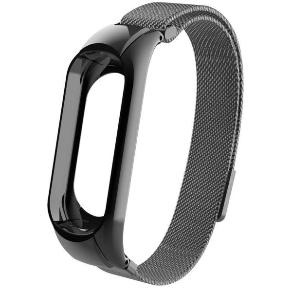 

Ремешок для фитнесс браслета Mi Band 3 Gasta Magnetic V2color Black