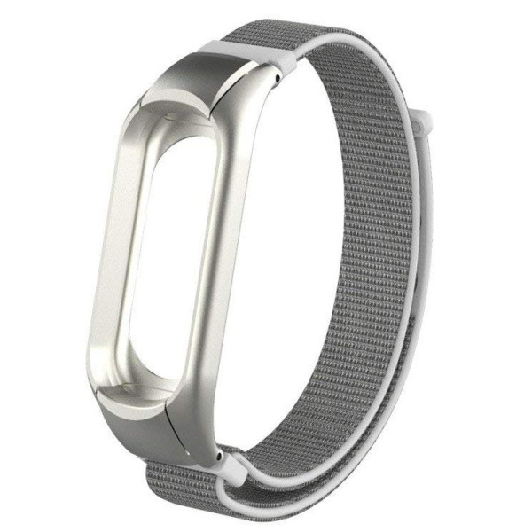 

Ремешок для фитнесс браслета Mi Band 3 Gasta color Silver