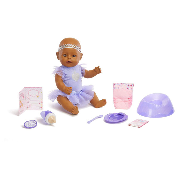 

Интерактивная Кукла пупс Беби Борн Baby Born Dark Brown Eyes Interactive Baby Doll Zapf Creation 916298