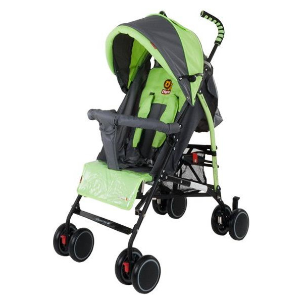 

трость Quatro Mini 02 Серый с салатовым