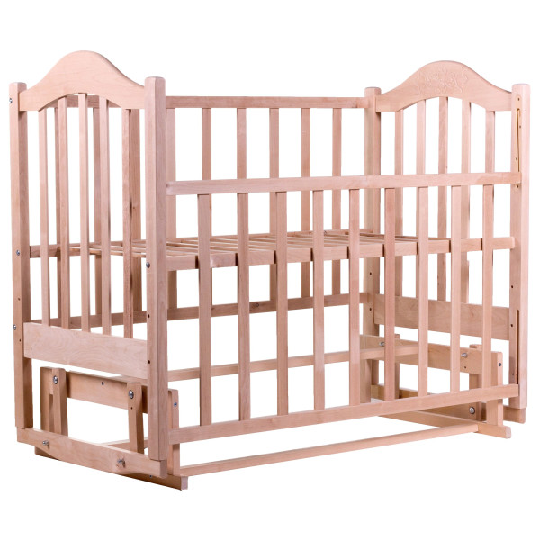 

Детская кроватка BabyRoom Дина D200 (маятник береза без лака)